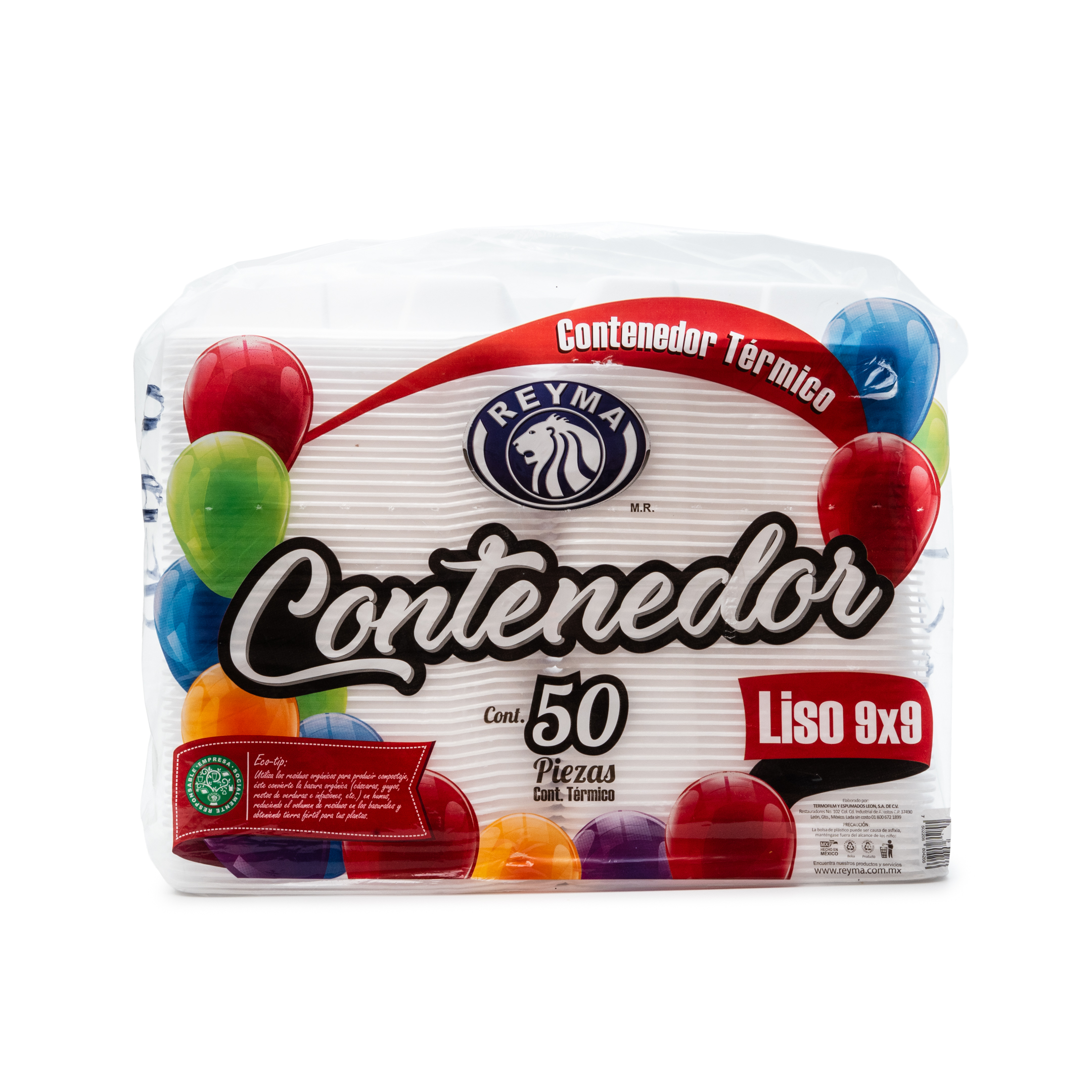 CONTENEDOR 9X9 SIN DIV. C/200 (4/50)