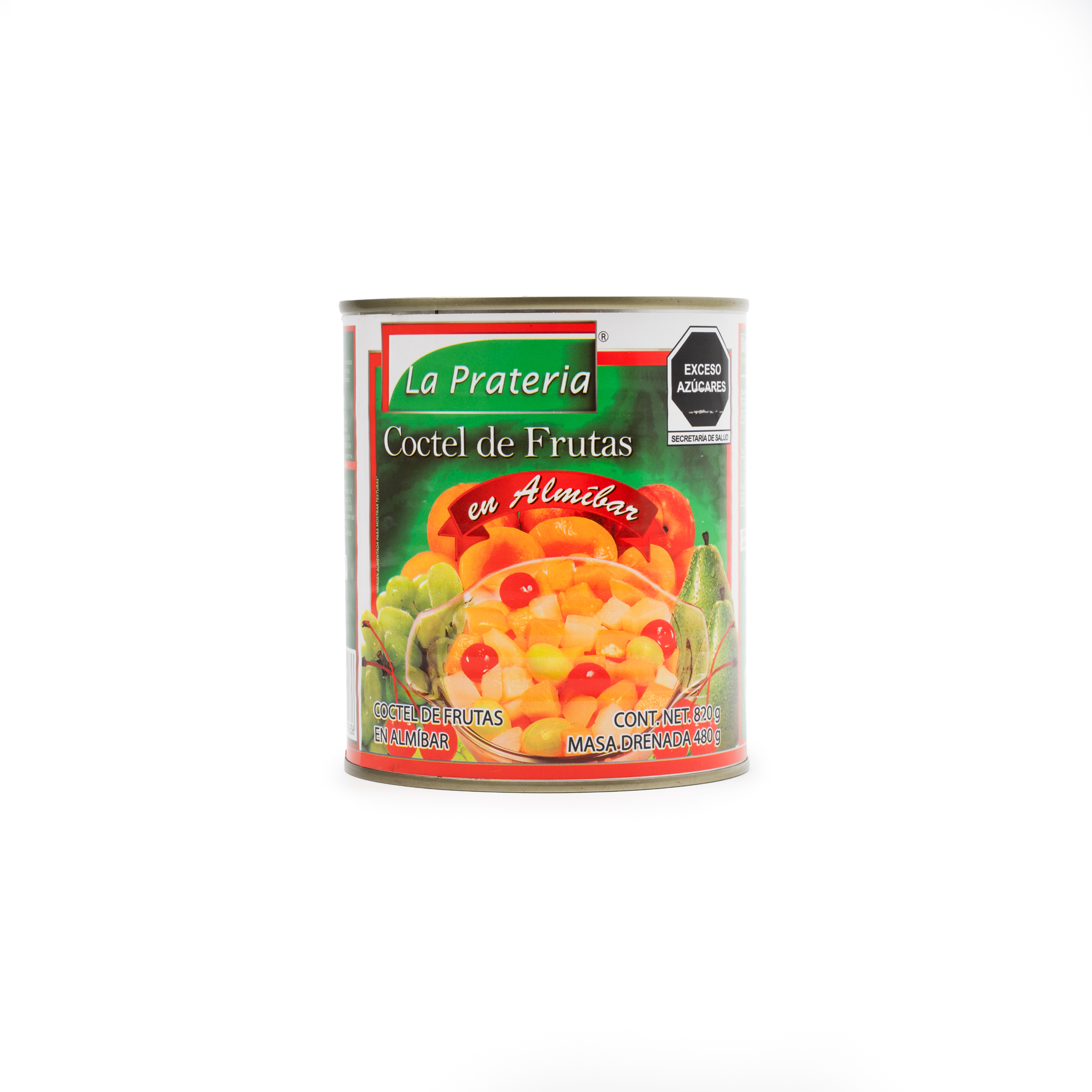 COCTEL DE FRUTAS EN ALMIBAR 12/820 PLATERIA