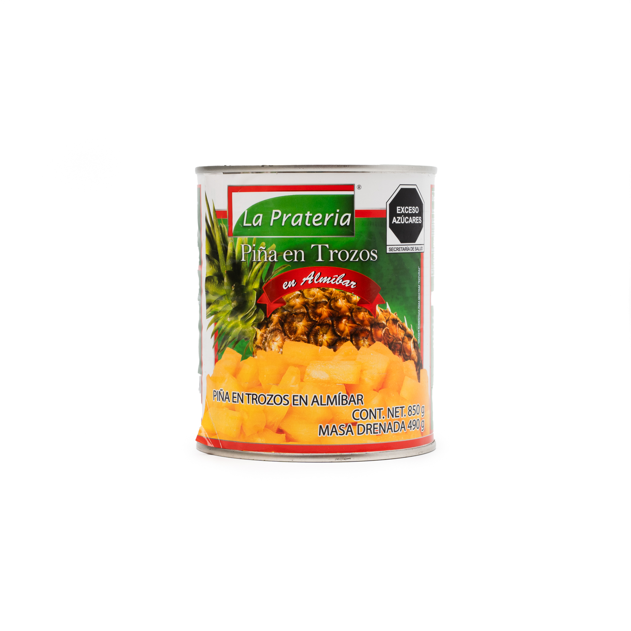 PIÑA EN TROZOS PRATERIA 850 G C/12