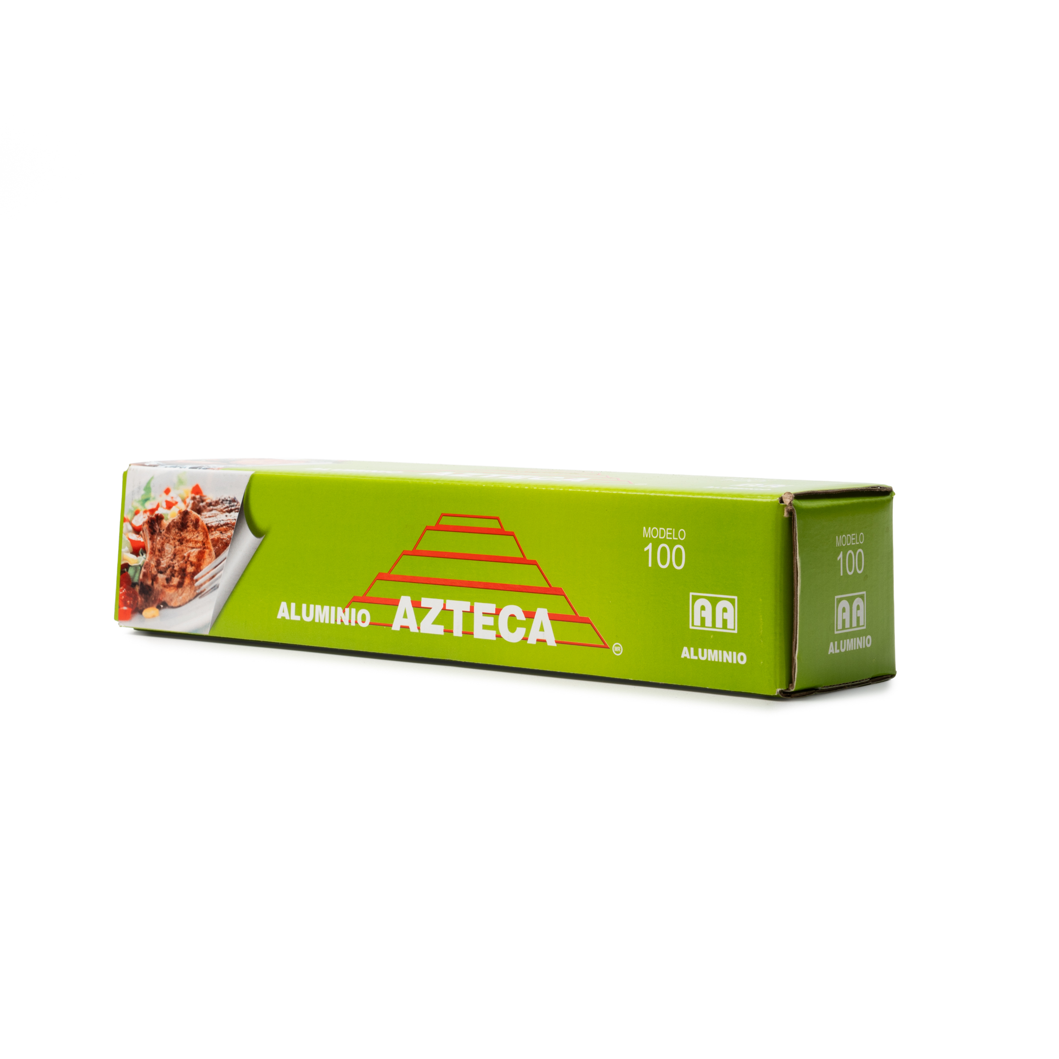 ALUMINIO AZTECA 100 C/25 VERDE