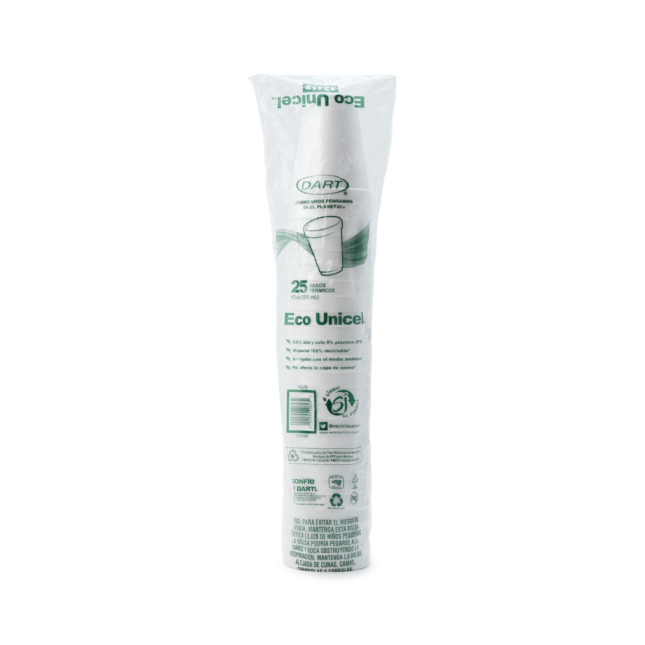 VASO DART # 12 C/1000 (40/25)