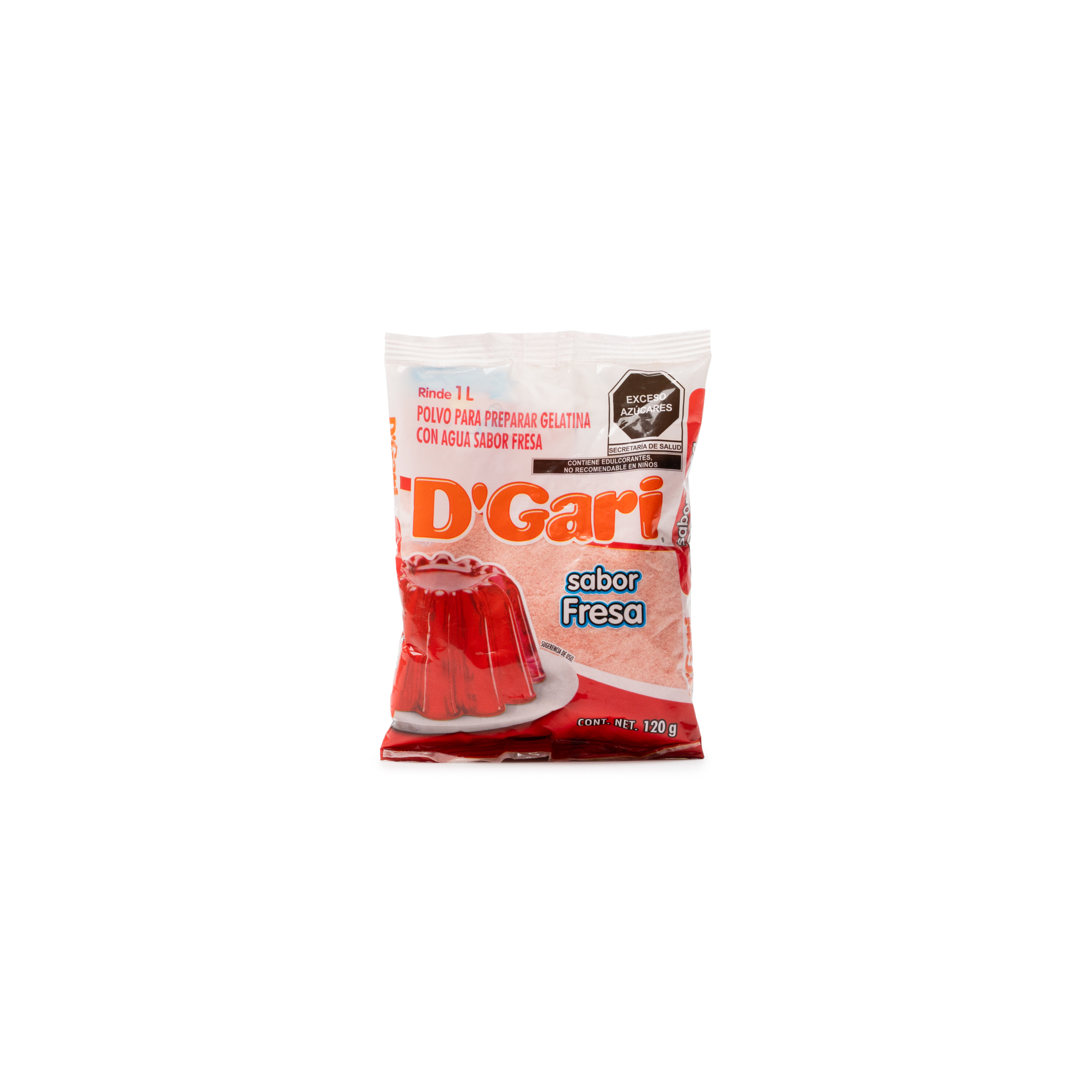GEL DGARI FRESA AGUA 120 GR
