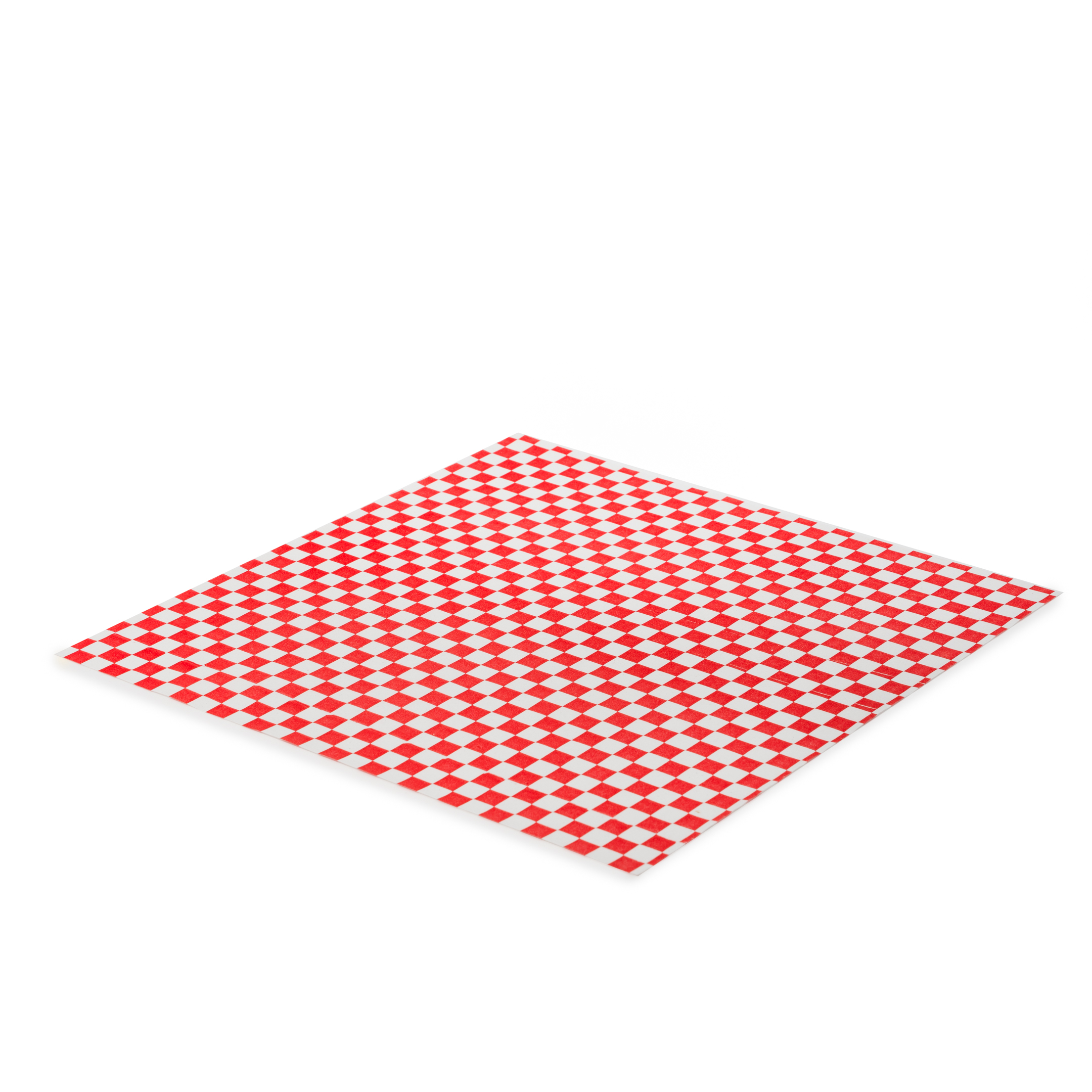 MANTEL ROJO DOMINO EN BOLSA