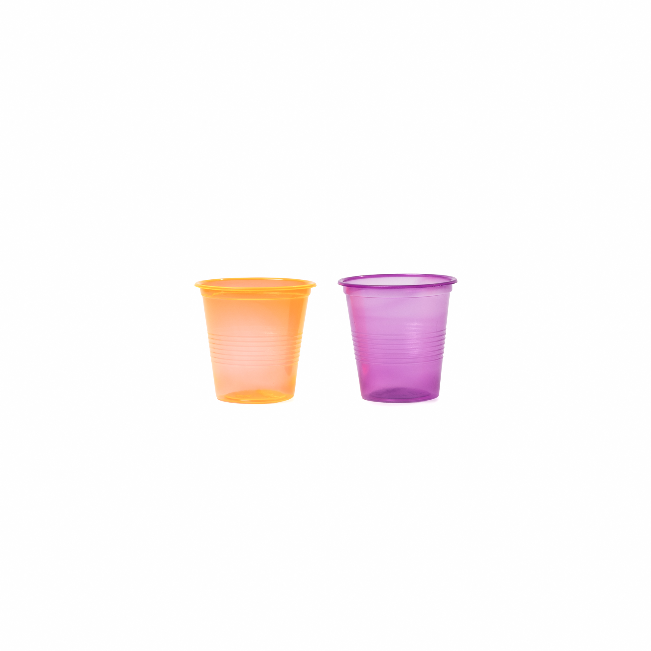 VASO NEON # 2 NARANJA / MORADO  20/50  C/1000
